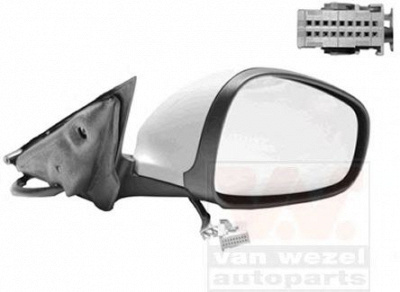 VAN WEZEL 0160808 -  Наружное зеркало
